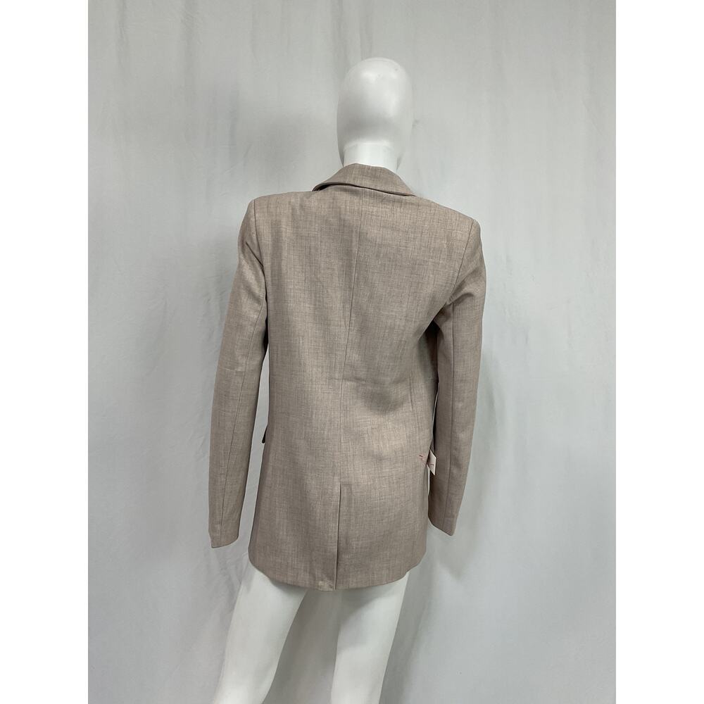 Bardot 'Sandie' Grey Poly Blazer Size S - Picture 3 of 5